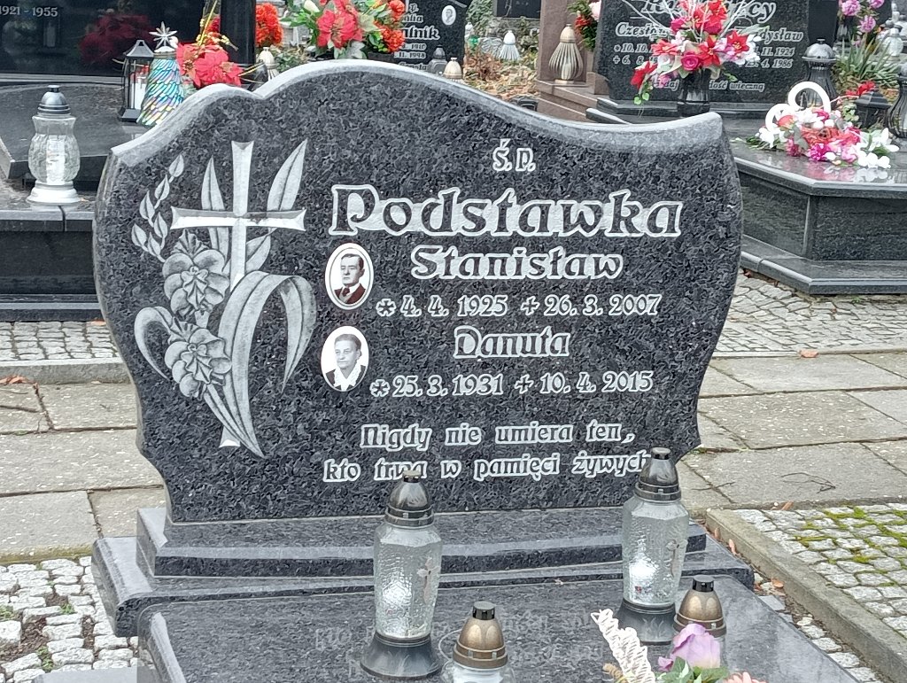 Stanisław Podstawka 1925 Baborów - Grobonet - Wyszukiwarka osób pochowanych