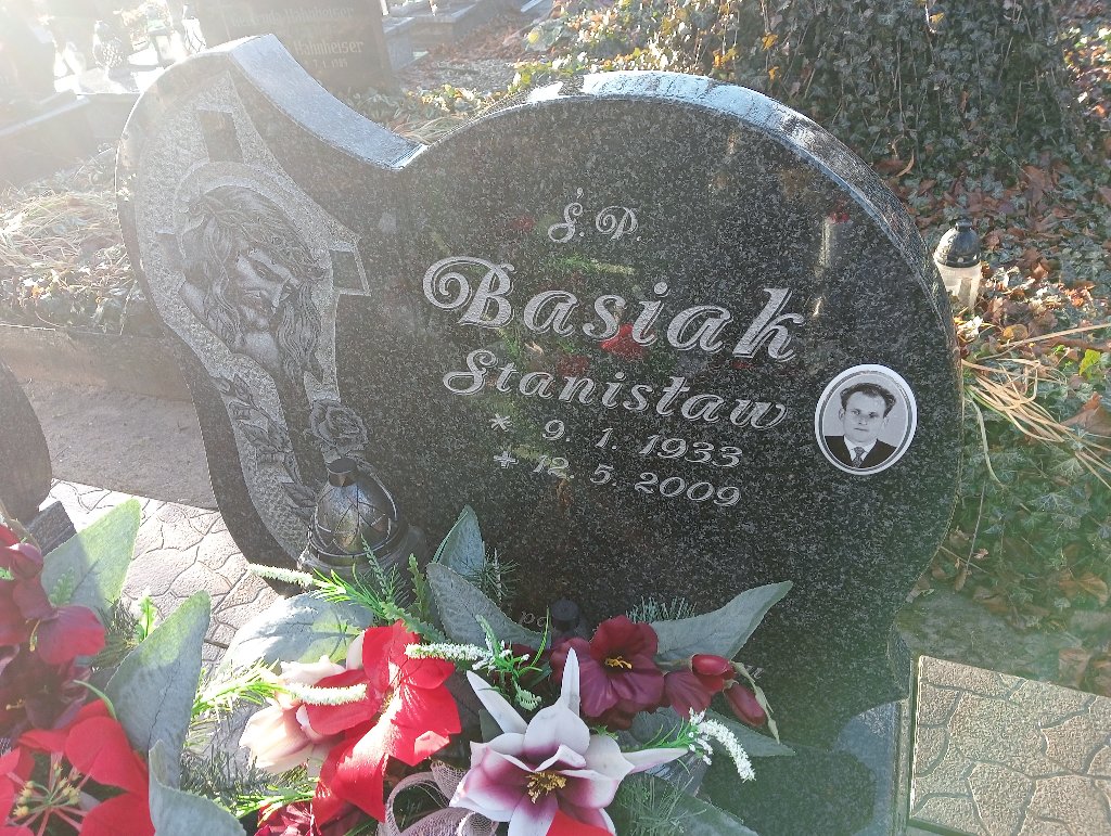 Stanisław Basiak 1933 Baborów - Grobonet - Wyszukiwarka osób pochowanych