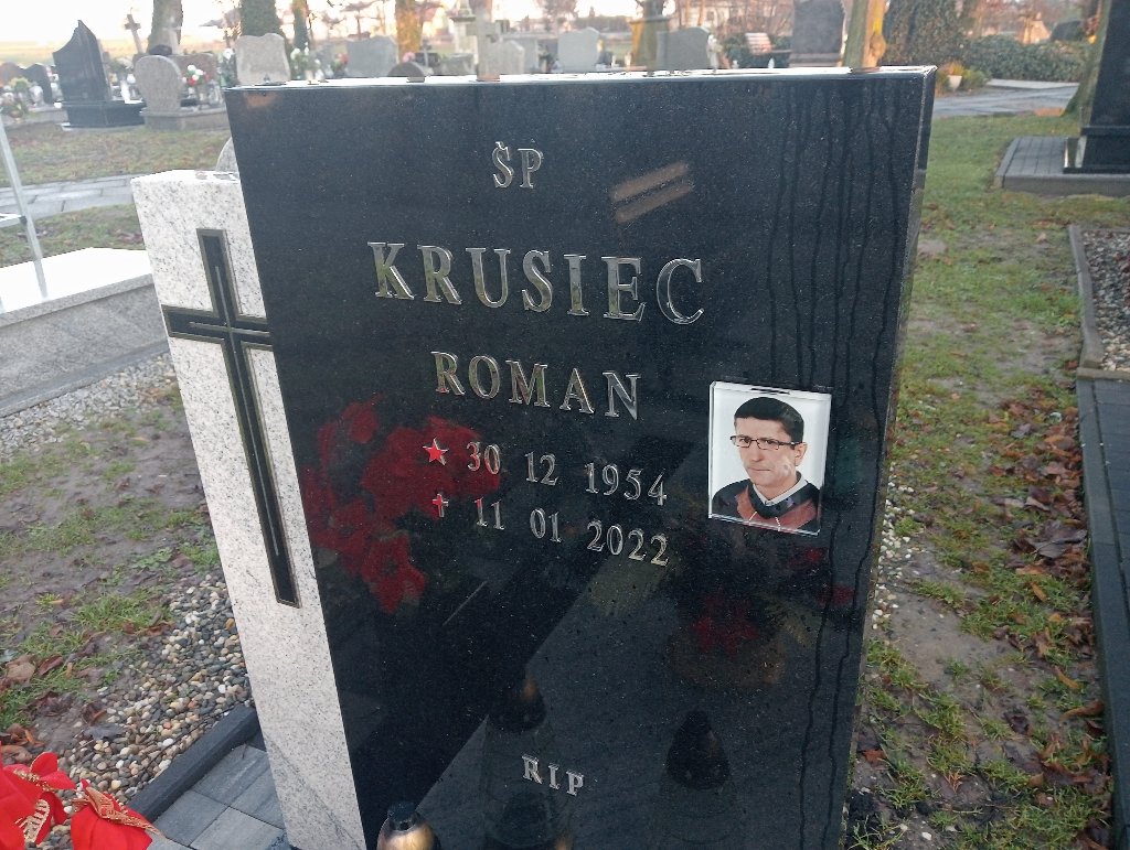 Roman Krusiec 1954 Baborów - Grobonet - Wyszukiwarka osób pochowanych