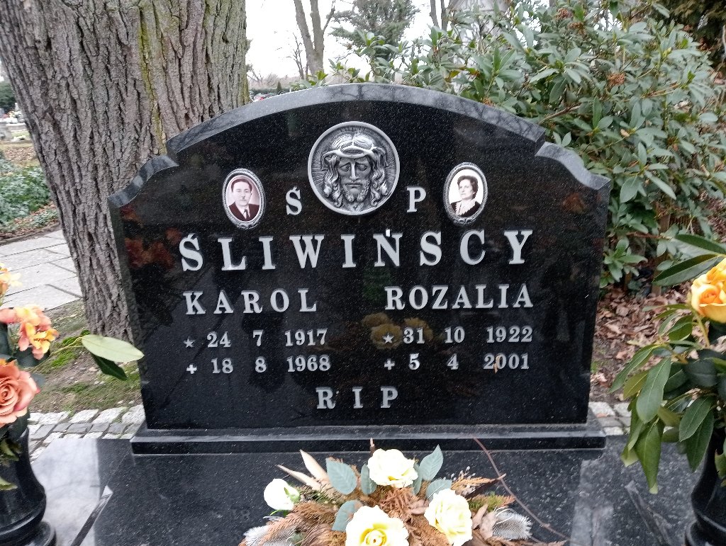 Rozalia Śliwińska 1922 Baborów - Grobonet - Wyszukiwarka osób pochowanych