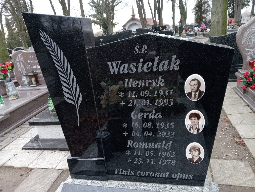 Gerda Wasielak 1935 Baborów - Grobonet - Wyszukiwarka osób pochowanych