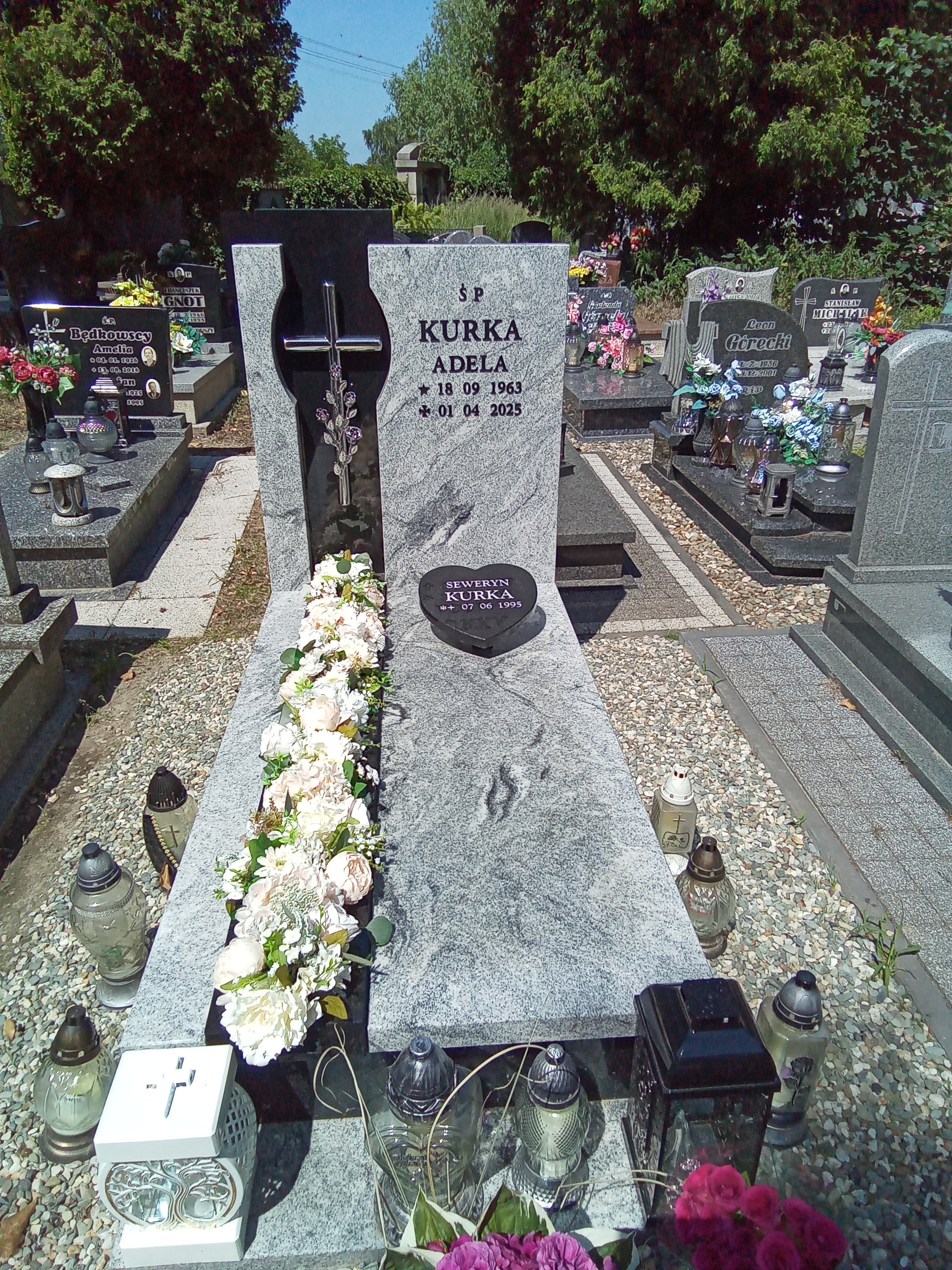 Adela Kurka 1963 Baborów - Grobonet - Wyszukiwarka osób pochowanych