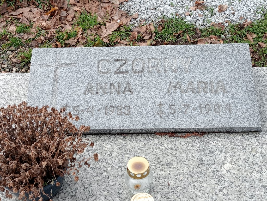 Anna Czorny 1983 Baborów - Grobonet - Wyszukiwarka osób pochowanych
