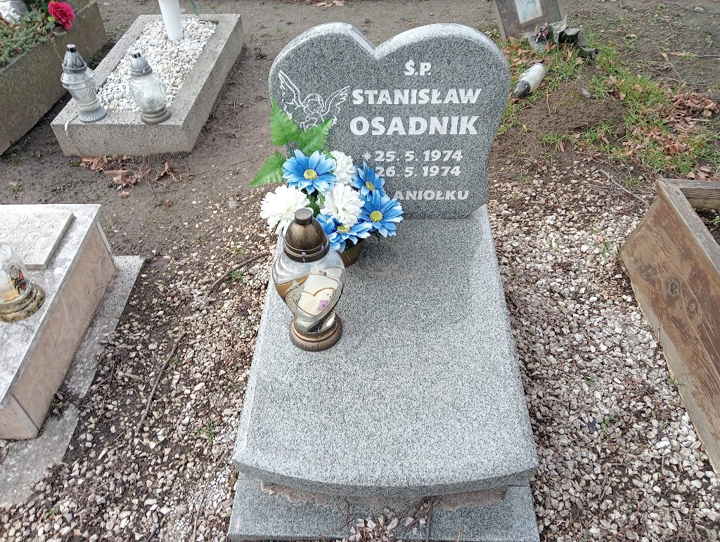 Grób Stanisław Osadnik
