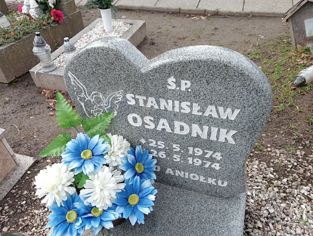 Stanisław Osadnik 1974 Baborów - Grobonet - Wyszukiwarka osób pochowanych