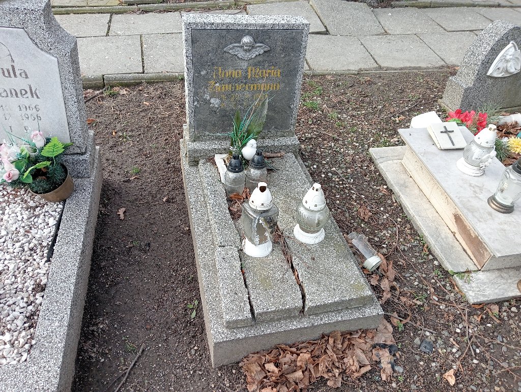 Grób Anna Zanmermann