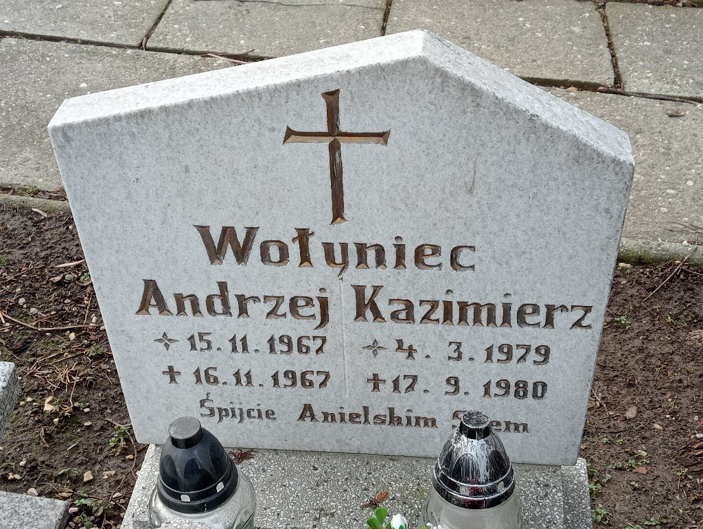 Kazimierz Wołyniec 1979 Baborów - Grobonet - Wyszukiwarka osób pochowanych