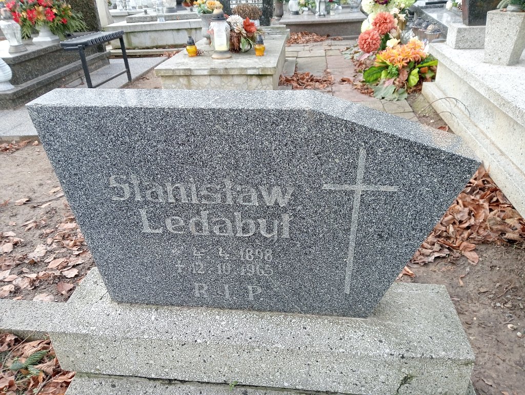 Stanisław Ledabył 1898 Baborów - Grobonet - Wyszukiwarka osób pochowanych