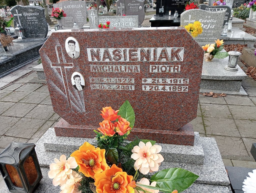 Piotr Nasieniak 1915 Baborów - Grobonet - Wyszukiwarka osób pochowanych