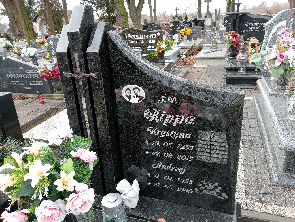 Andrzej Rippa 1953 Baborów - Grobonet - Wyszukiwarka osób pochowanych