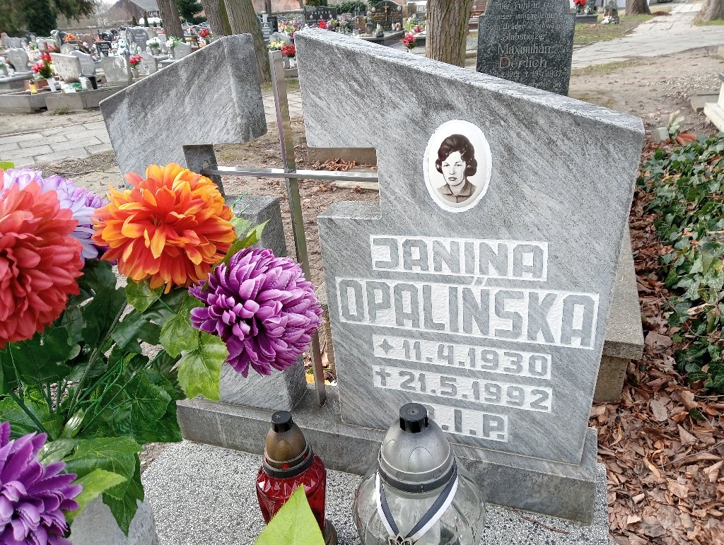 Janina Opalińska 1930 Baborów - Grobonet - Wyszukiwarka osób pochowanych