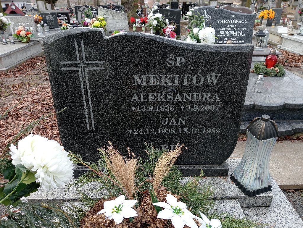 Jan Mekitów 1938 Baborów - Grobonet - Wyszukiwarka osób pochowanych