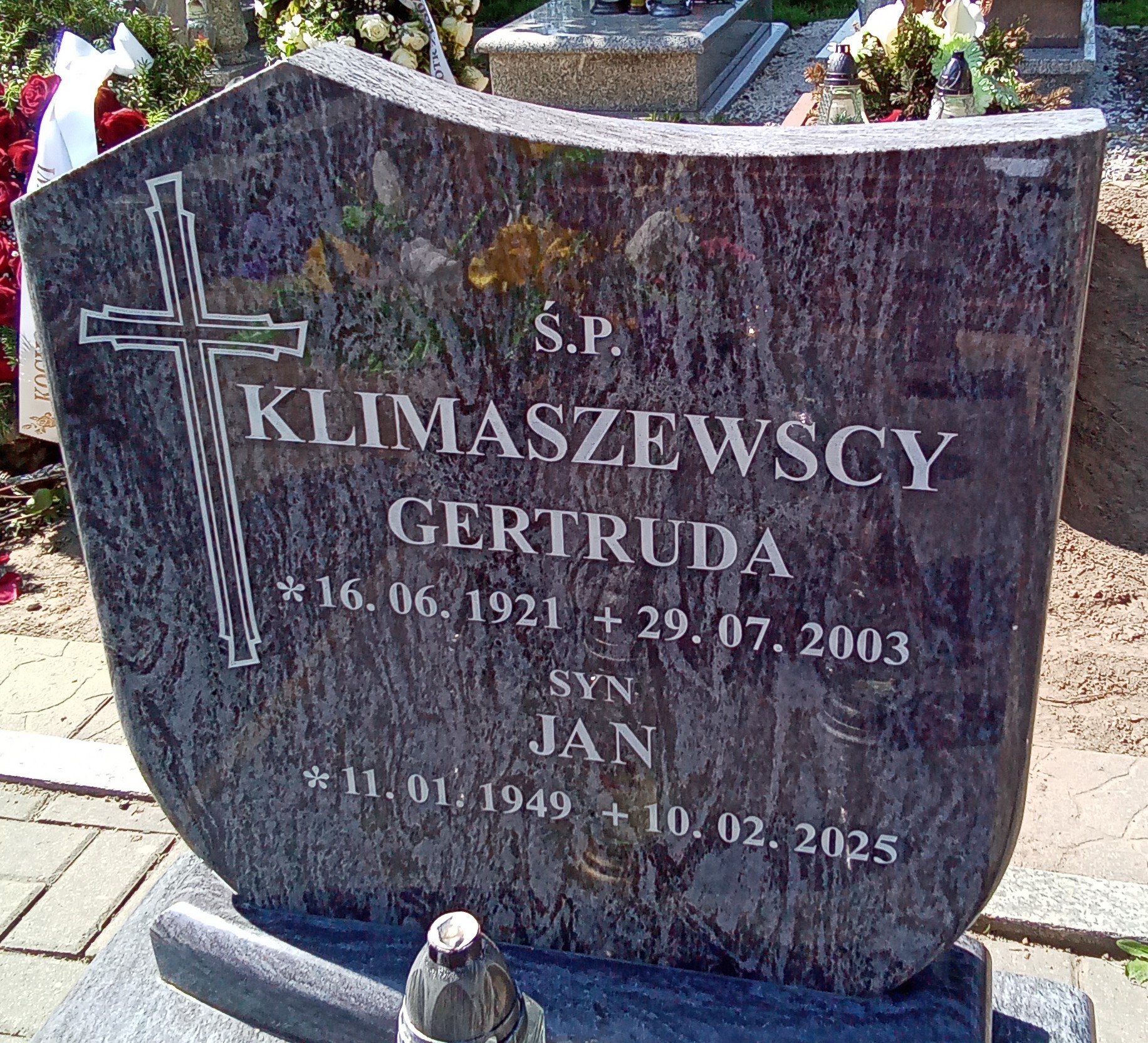 Jan Klimaszewski 1949 Baborów - Grobonet - Wyszukiwarka osób pochowanych