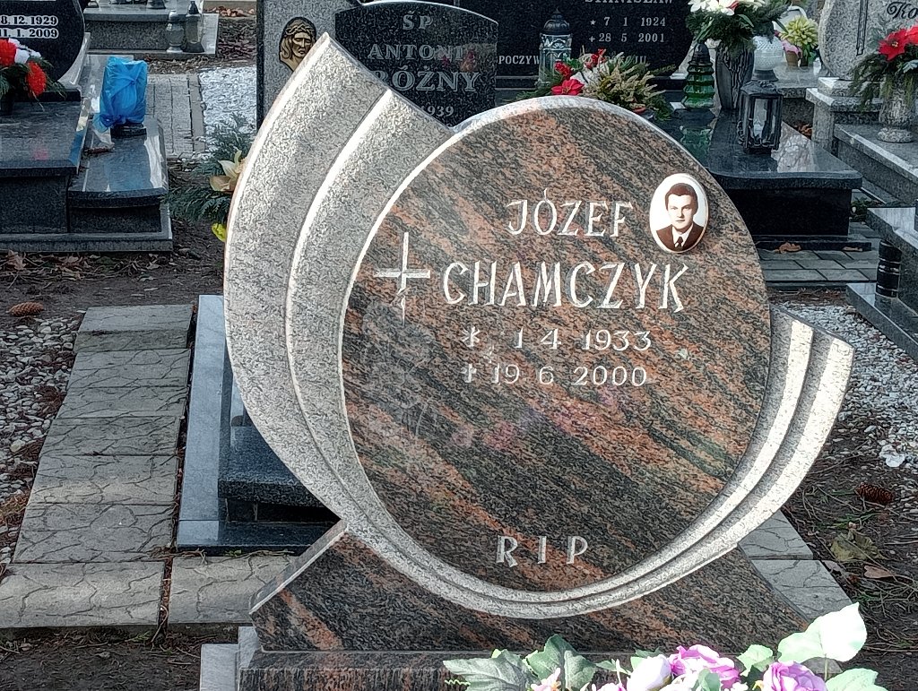 Józef Chamczyk 1933 Baborów - Grobonet - Wyszukiwarka osób pochowanych