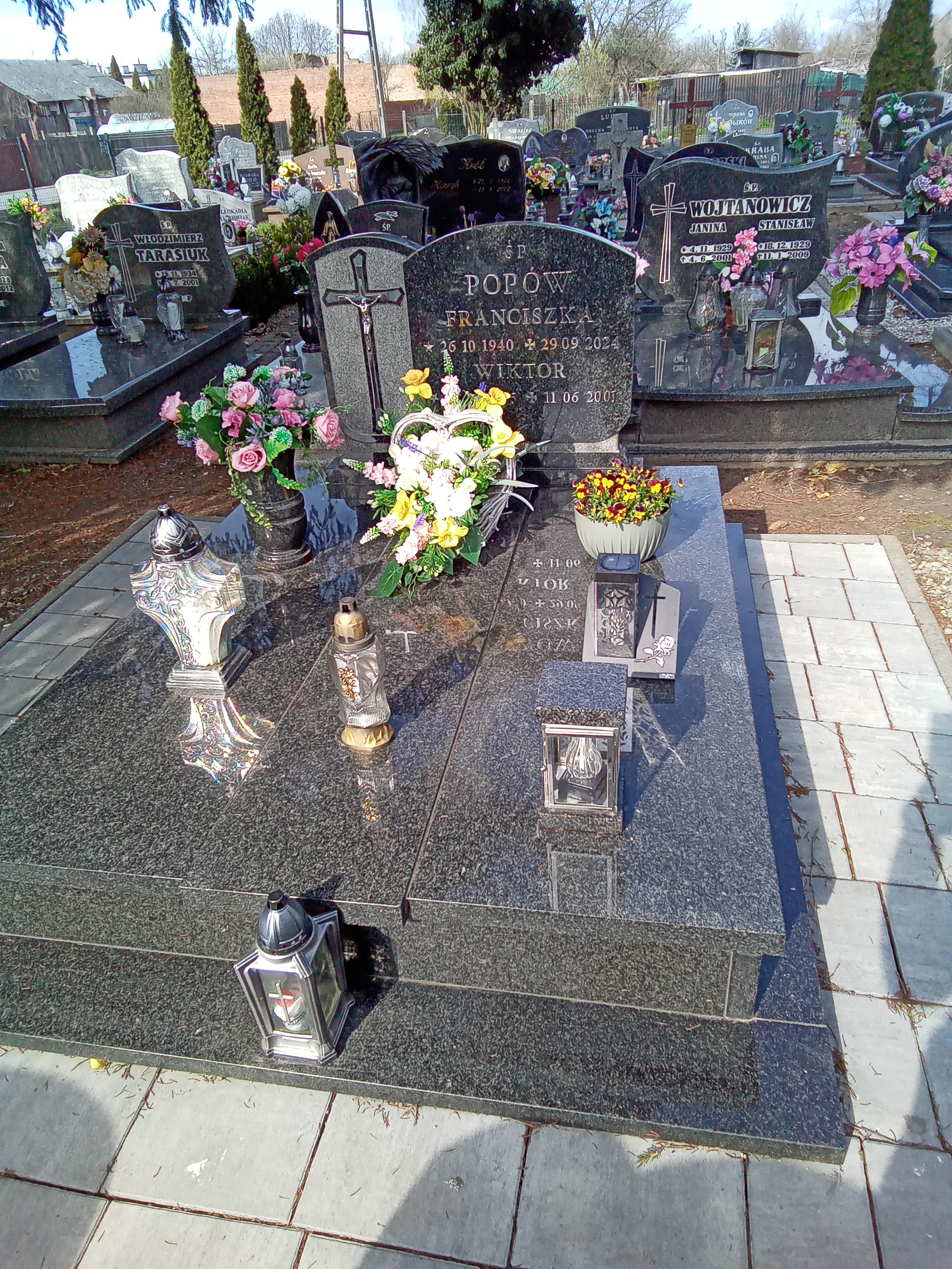 Grób Franciszka Popów