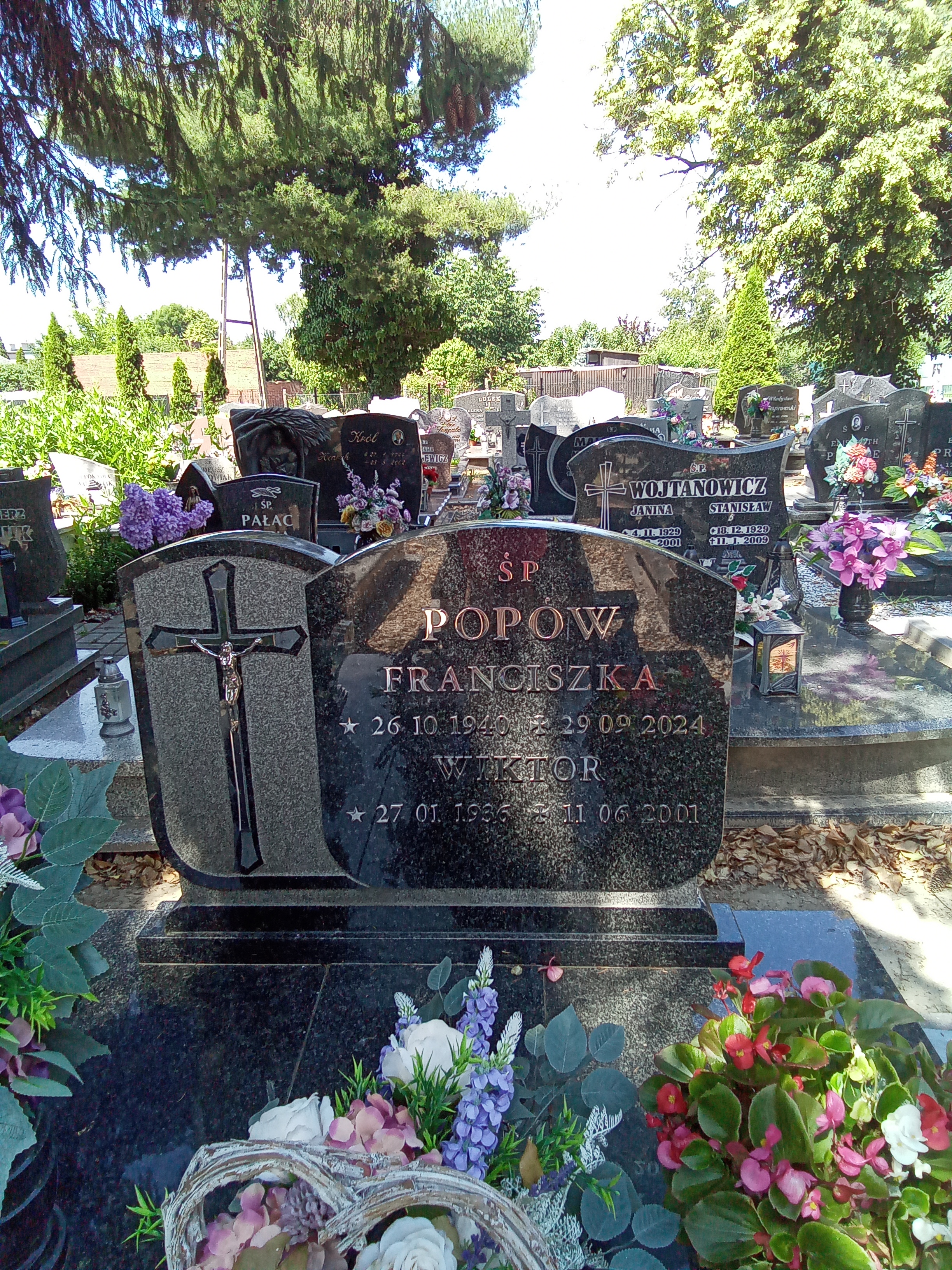 Grób Franciszka Popów