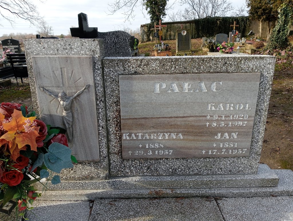 Karol Pałac 1920 Baborów - Grobonet - Wyszukiwarka osób pochowanych